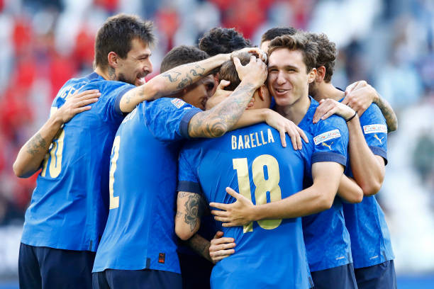Italia một lần nữa giành chiến thắng trước Bỉ.