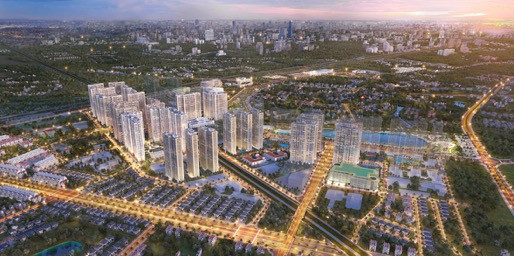 Vinhomes Smart City được cộng đồng quốc tế đánh giá cao với vị trí đắt giá, nơi giao cắt của nhiều tuyến đường huyết mạch lớn nhất Hà Nội.