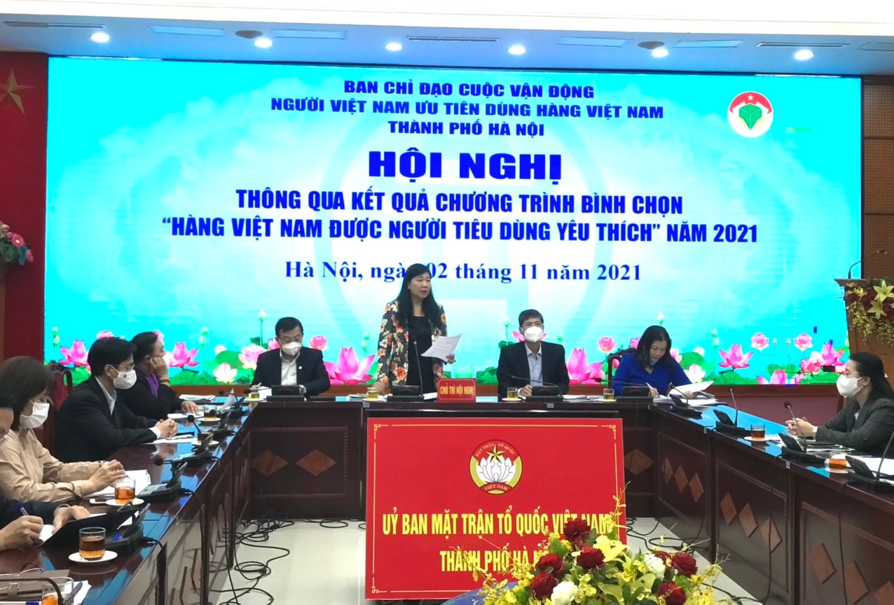 Bà Nguyễn Lan Hương, Chủ tịch Ủy ban MTTQ, Trưởng ban chỉ đạo CVĐ 