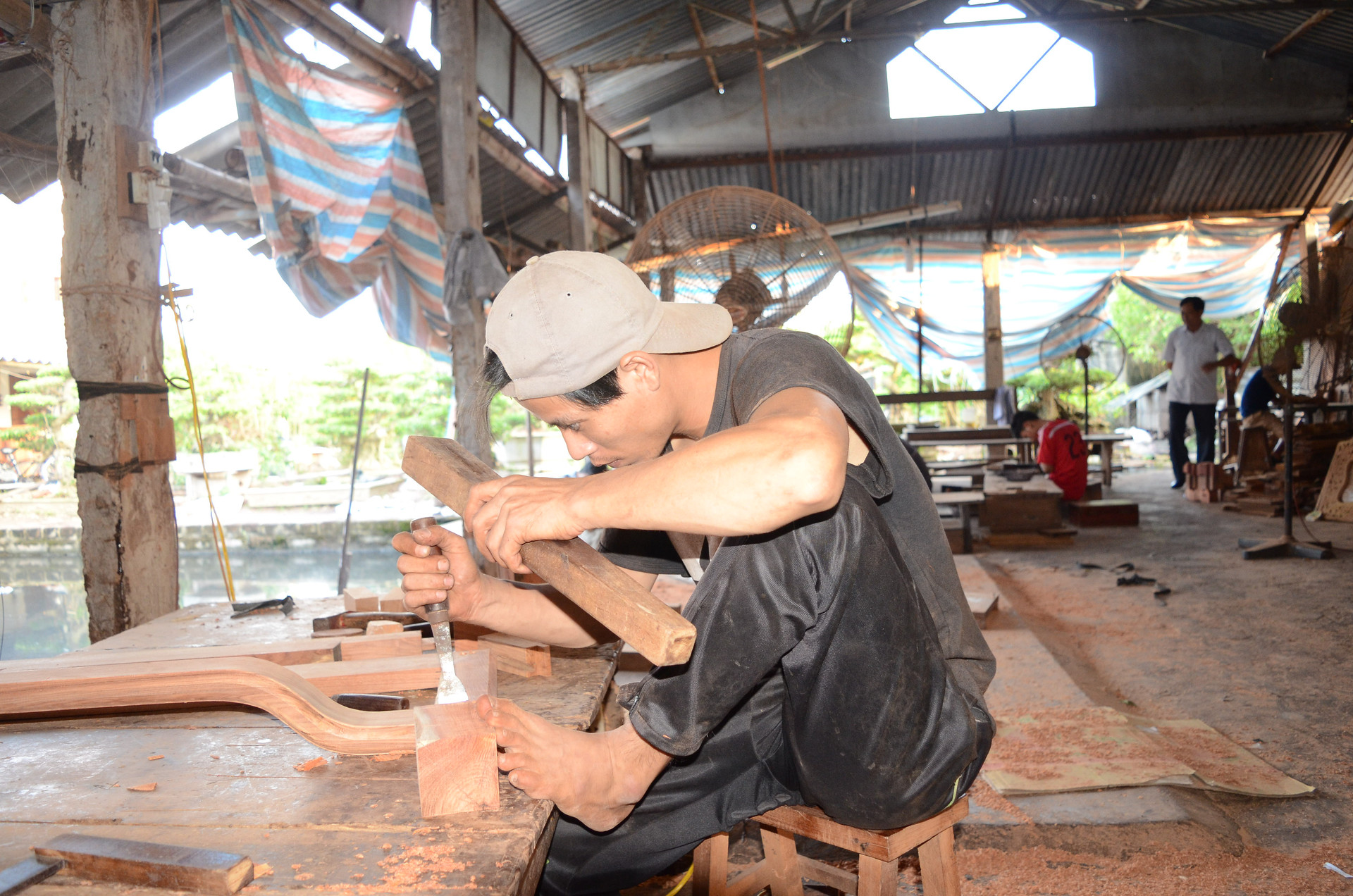 Ngành nghề thủ công đang phát triển mạnh ở nông thôn Nam Định