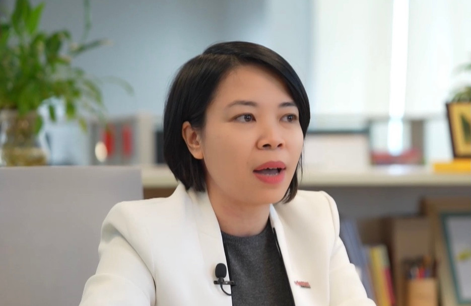 (Chị Nguyễn Hoài Vân - Phó Trưởng phòng Quản lý chất lượng – Công ty giải pháp doanh nghiệp Viettel)