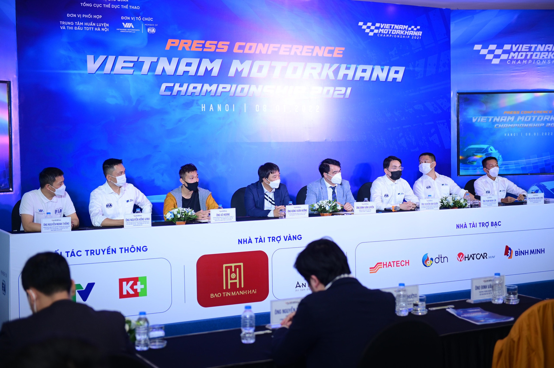 Toàn cảnh lễ ra mắt Giải Vô địch Motorkhana Việt Nam 2021