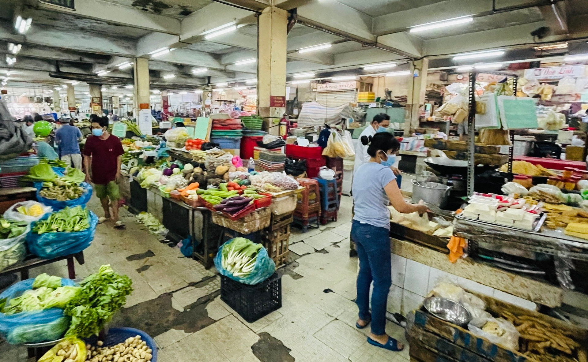Các chợ truyền thống trên địa bàn thành phố đã trở lại hoạt động bình thường.