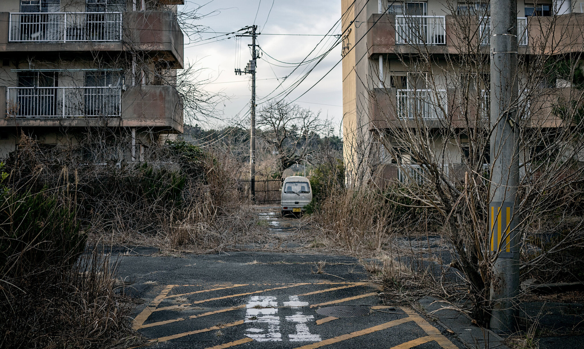Sau thảm họa hạt nhân, nhiều khu vực ở tỉnh Fukushima trở thành những ‘thị trấn ma’. Ảnh: The NY Times.