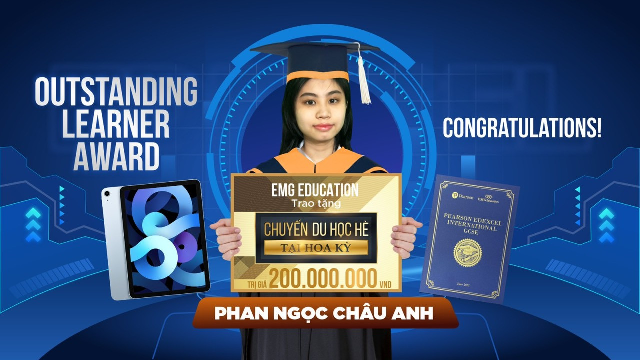 Phan Ngọc Châu Anh, học sinh lớp 12 TH1, Trường THPT chuyên Trần Đại Nghĩa, TP.HCM là thí sinh duy nhất ở Việt Nam đạt điểm tối đa trong đợt trao chứng chỉ quốc tế.