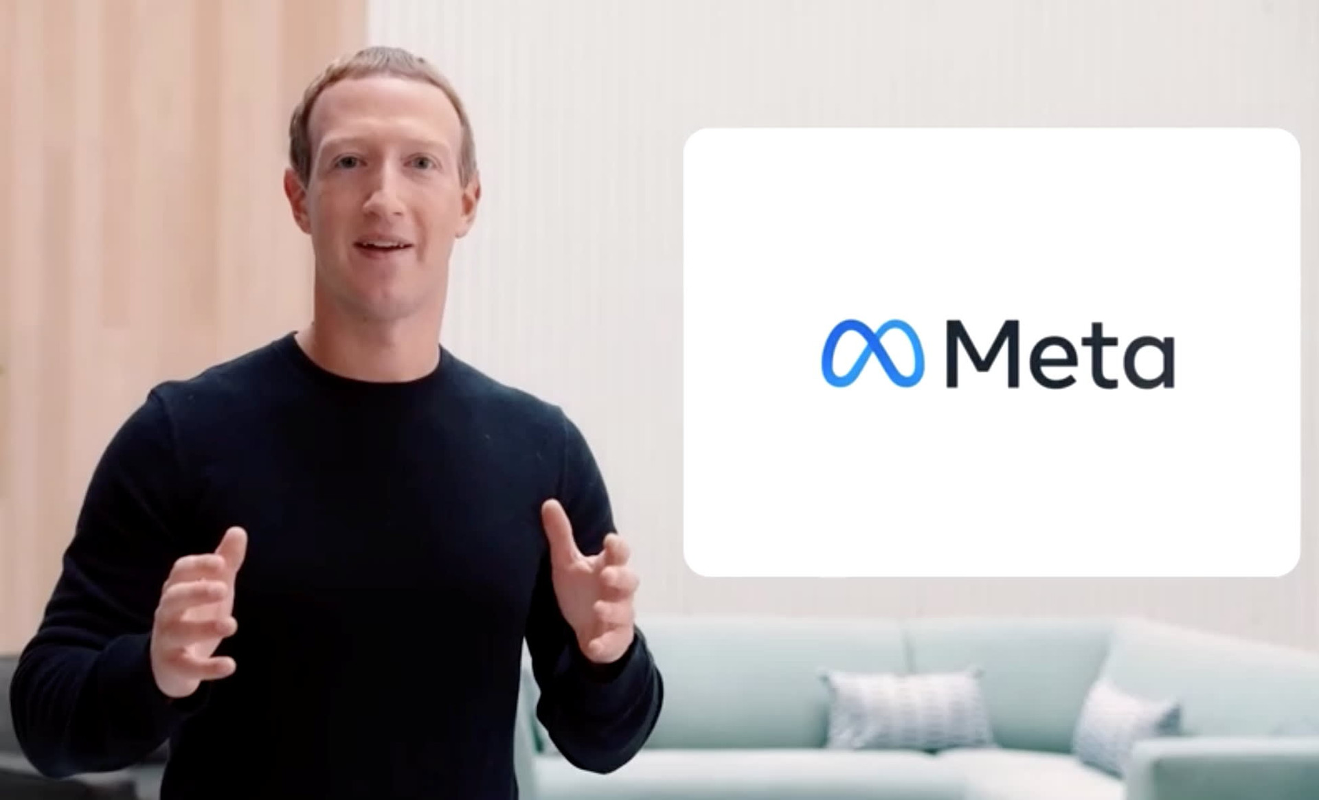 Việc đổi tên thương hiệu của Facebook thành Meta nhằm báo hiệu một hướng đi mới, nhưng các vấn đề cũ vẫn còn. Ảnh: CNBC.
