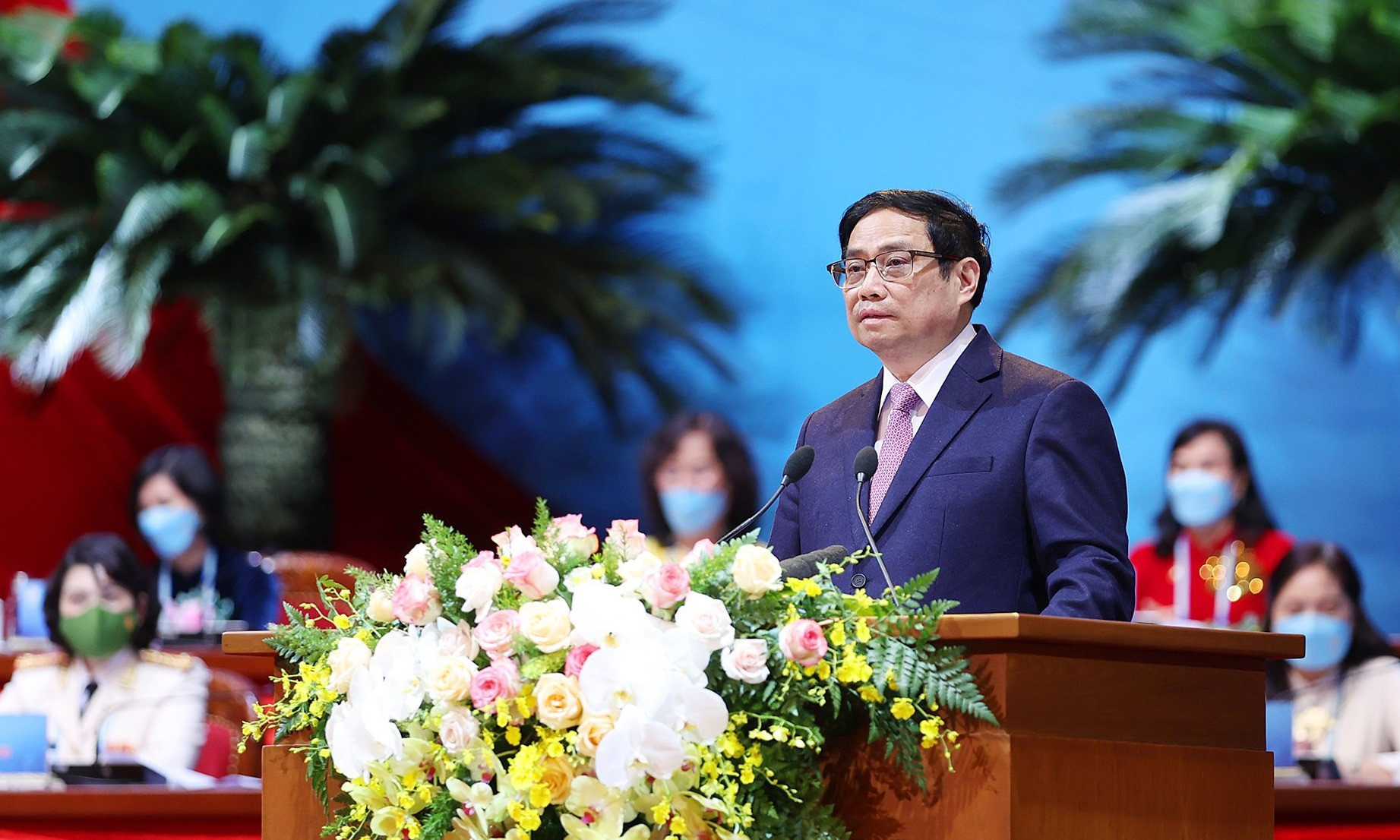 Thủ tướng Phạm Minh Chính phát biểu tại Đại hội.
