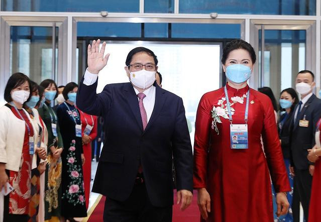 Thủ tướng Chính phủ Phạm Minh Chính đến dự Đại hội.