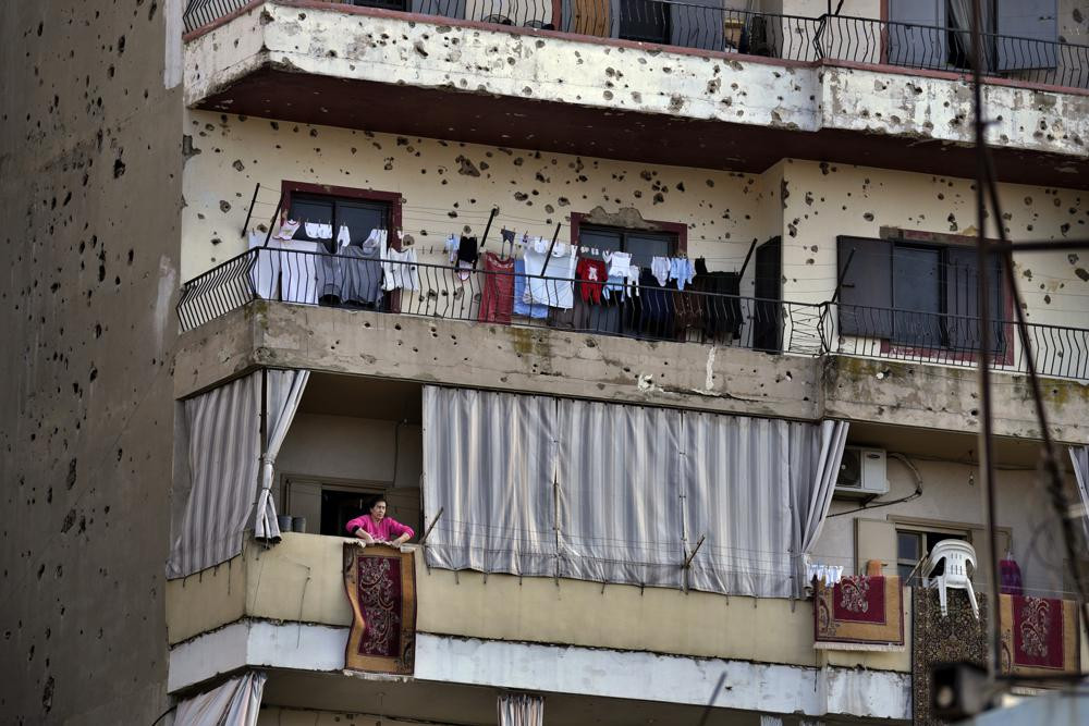 Một khu dân cư nghèo ở thành phố Tripoli, Lebanon. Ảnh: AP.
