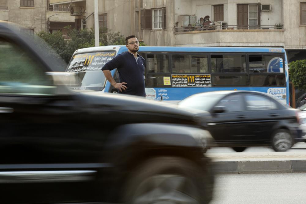 Một con đường ở khu phố cổ Heliopolis của Cairo, Ai Cập. Ảnh: AP.