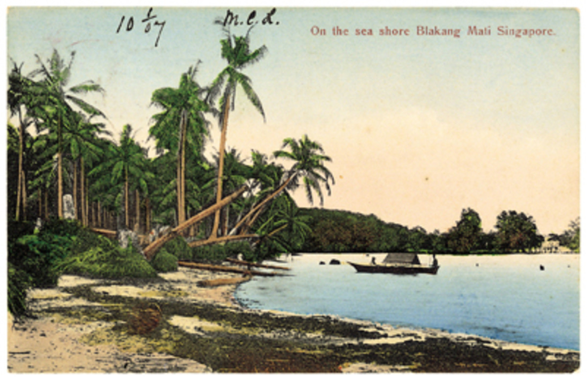 Hòn đảo Blakang Mati – tên gọi cũ của đảo Sentosa, Singapore. Ảnh: CNA.
