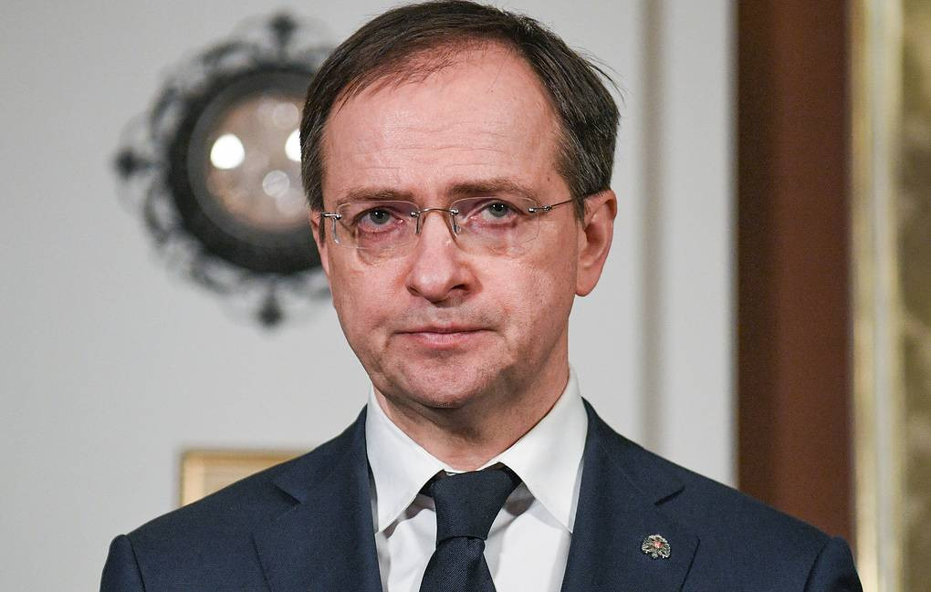 Trợ lý Tổng thống Nga Vladimir Medinsky. Ảnh: TASS.