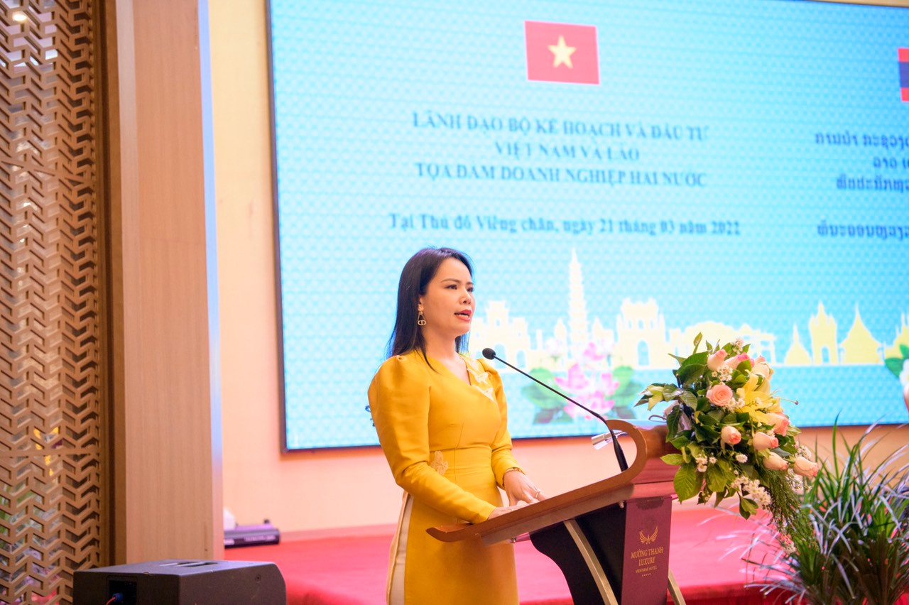 Bà Nguyễn Thị Thanh Bình, Phó Tổng Giám đốc T&T Group phát biểu tại sự kiện.