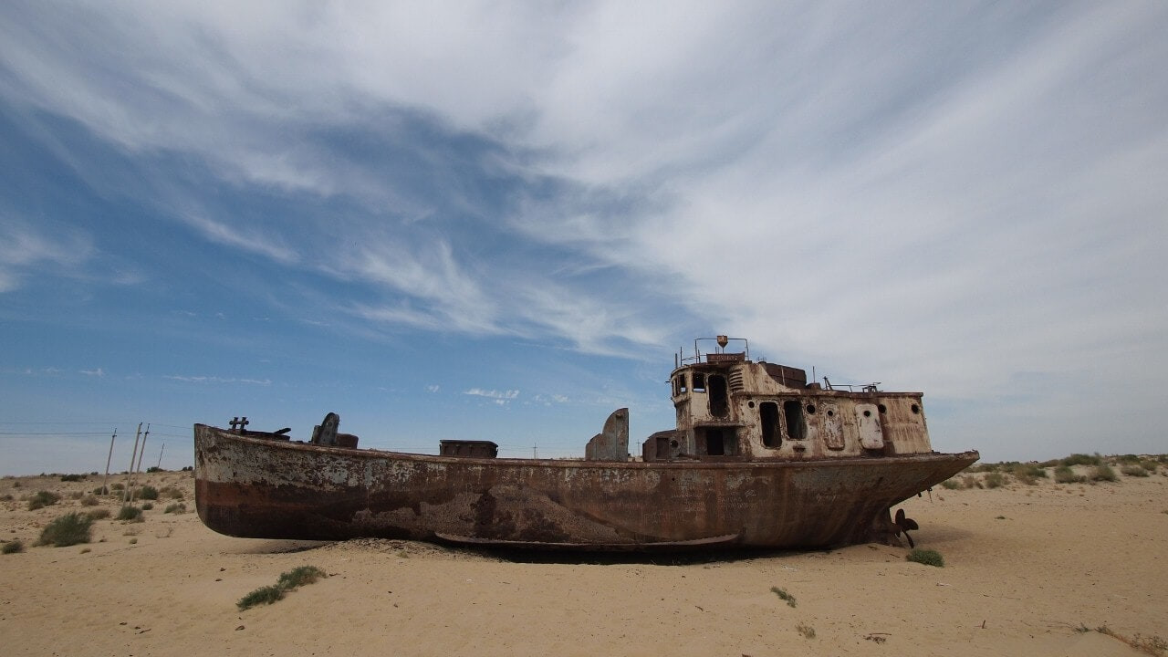 Aral chính là thảm họa sinh thái đáng sợ nhất thế kỷ 20. Ảnh: Greenerideal.