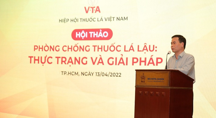 Ông Nguyễn Mạnh Cường - Phó Chủ nhiệm Ủy ban Tư pháp của Quốc hội phát biểu tại Hội thảo.