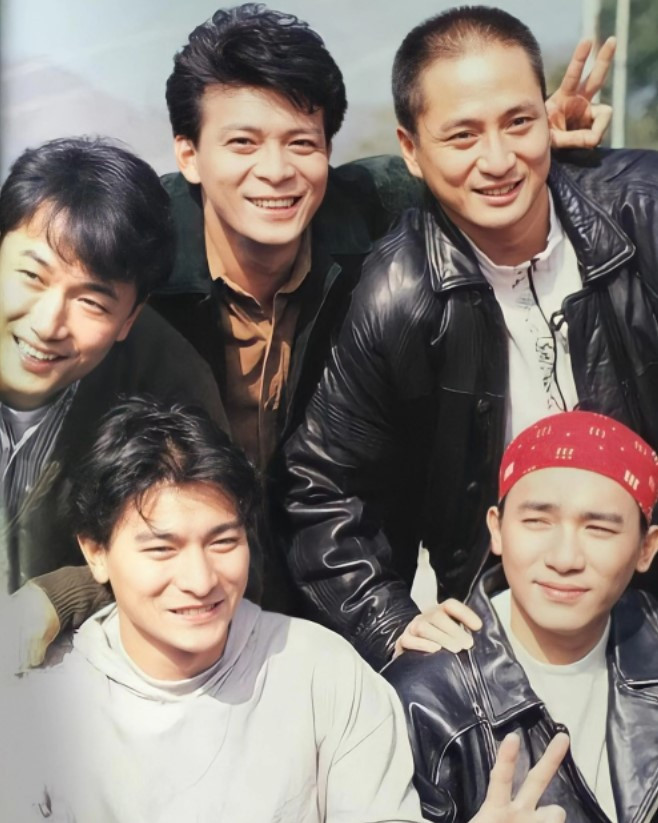 Nhóm “Ngũ hổ tướng TVB” nổi tiếng một thời. Ảnh: SCMP.
