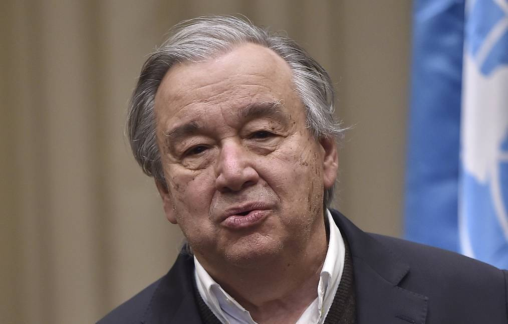 Tổng thư ký Liên Hợp Quốc Antonio Guterres. Ảnh: TASS.