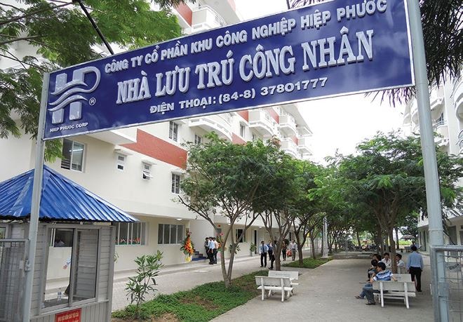 Một số khu chế xuất, khu công nghiệp trên địa bàn thành phố xây dựng nhà lưu trú cho công nhân.