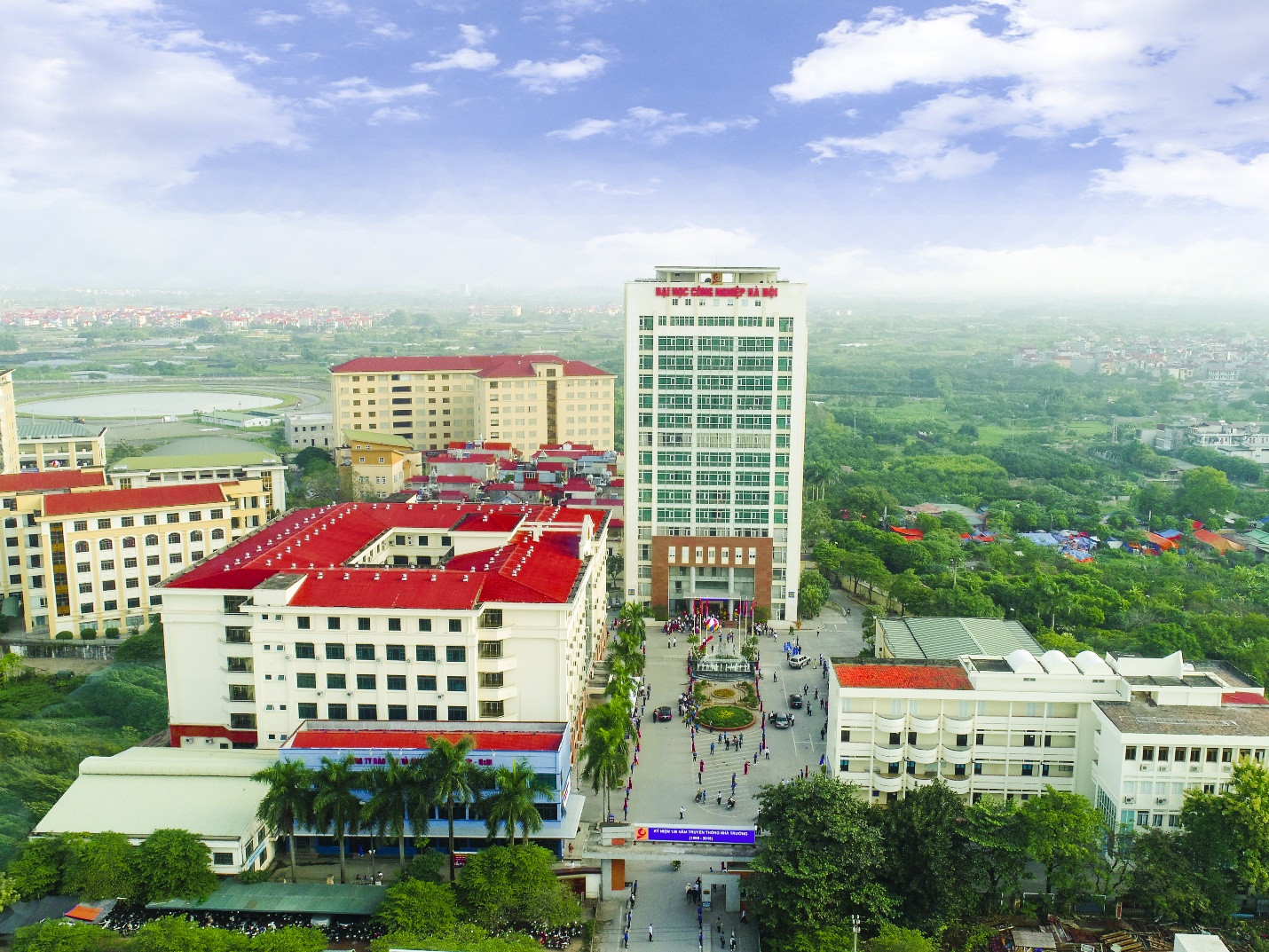 Trụ sở chính Đại học Công nghiệp Hà Nội.