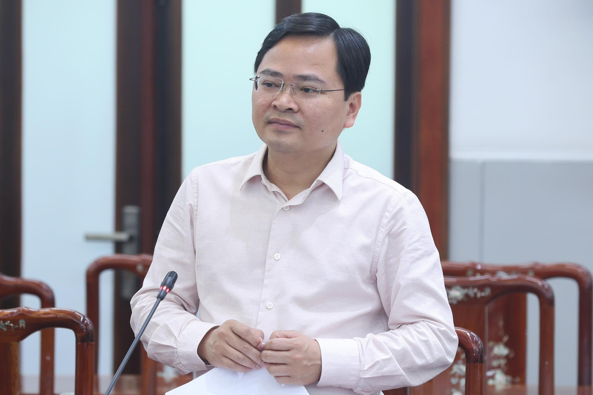 Ông Nguyễn Anh Tuấn, Bí thư Thứ nhất Trung ương Đoàn TNCS Hồ Chí Minh.