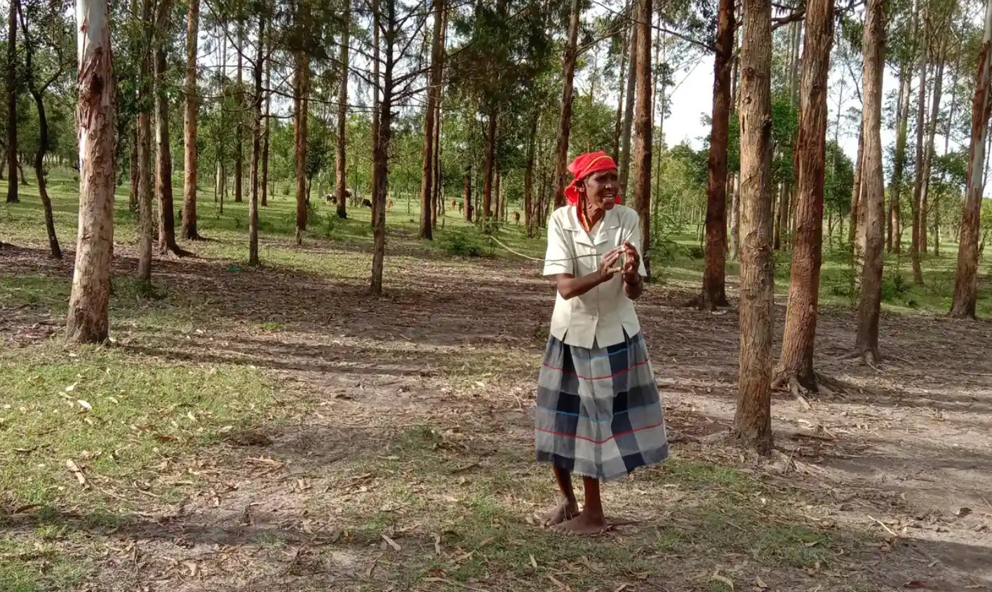 Jane Rotich, một trinh sát rừng Chepalungu. Ảnh: Wesley Langat.