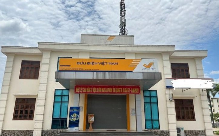 Trụ sở Bưu điện huyện Vĩnh Linh.