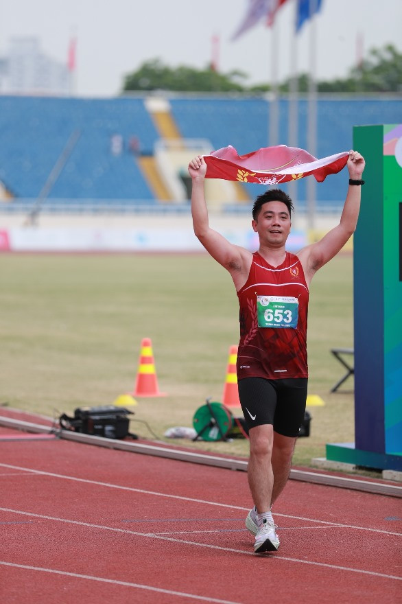 Đối với Agribank runner Trịnh Ngọc Trường (Agribank chi nhánh Bắc Thanh Hóa), mỗi giải đấu là một thử thách và nỗ lực và quyết tâm chính là 