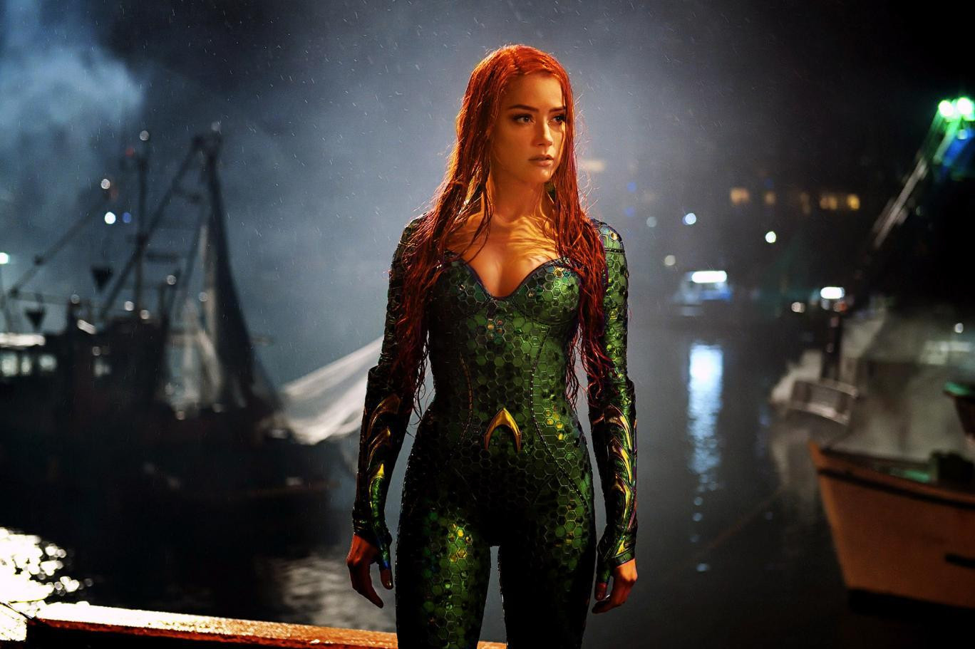Amber Heard trong bộ phim “Aquaman”. Ảnh: CNN.