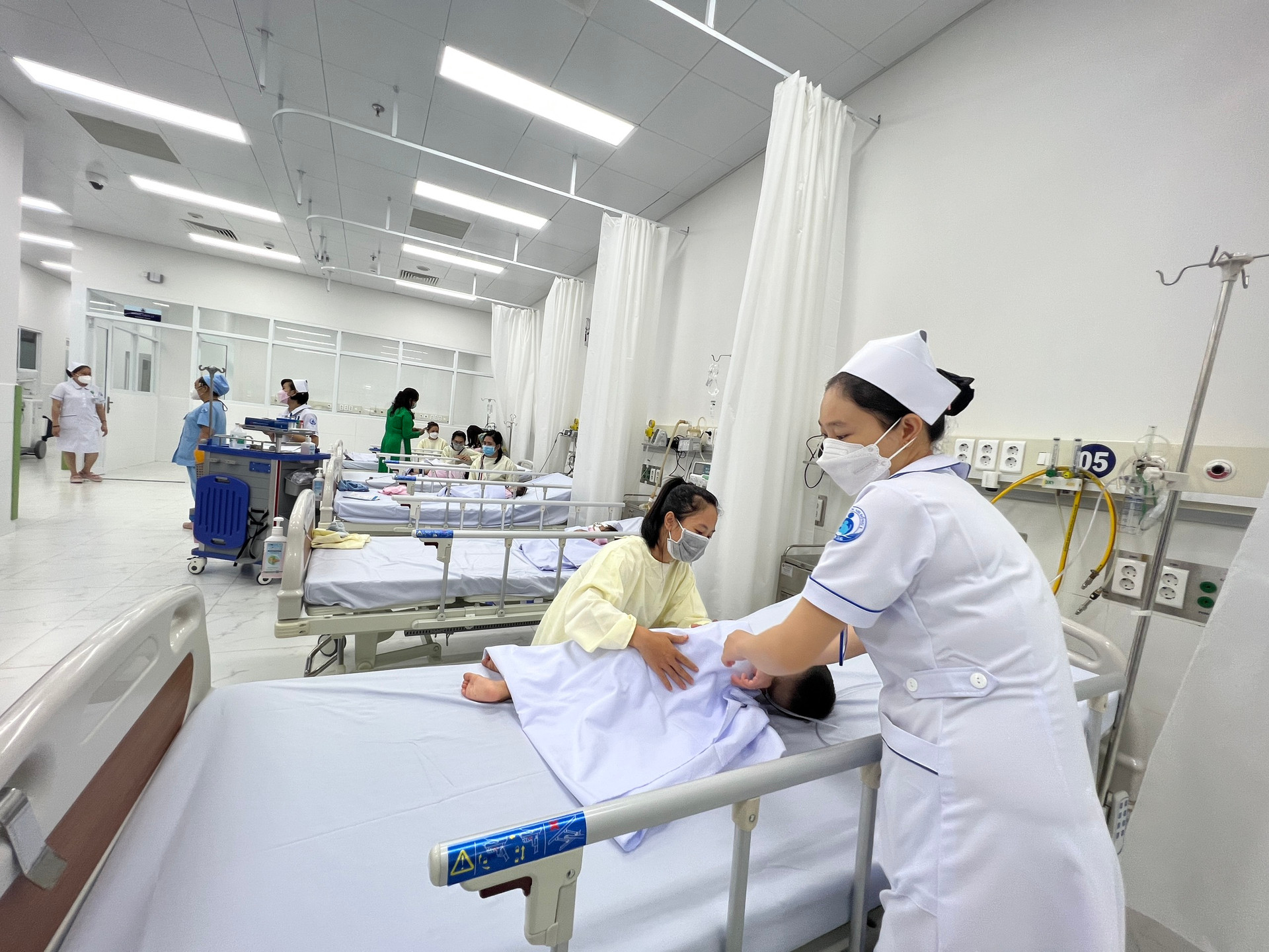 Bệnh viện Nhi đồng 1, TP HCM nổi tiếng là địa chỉ phẫu thuật tim bẩm sinh cho trẻ em.