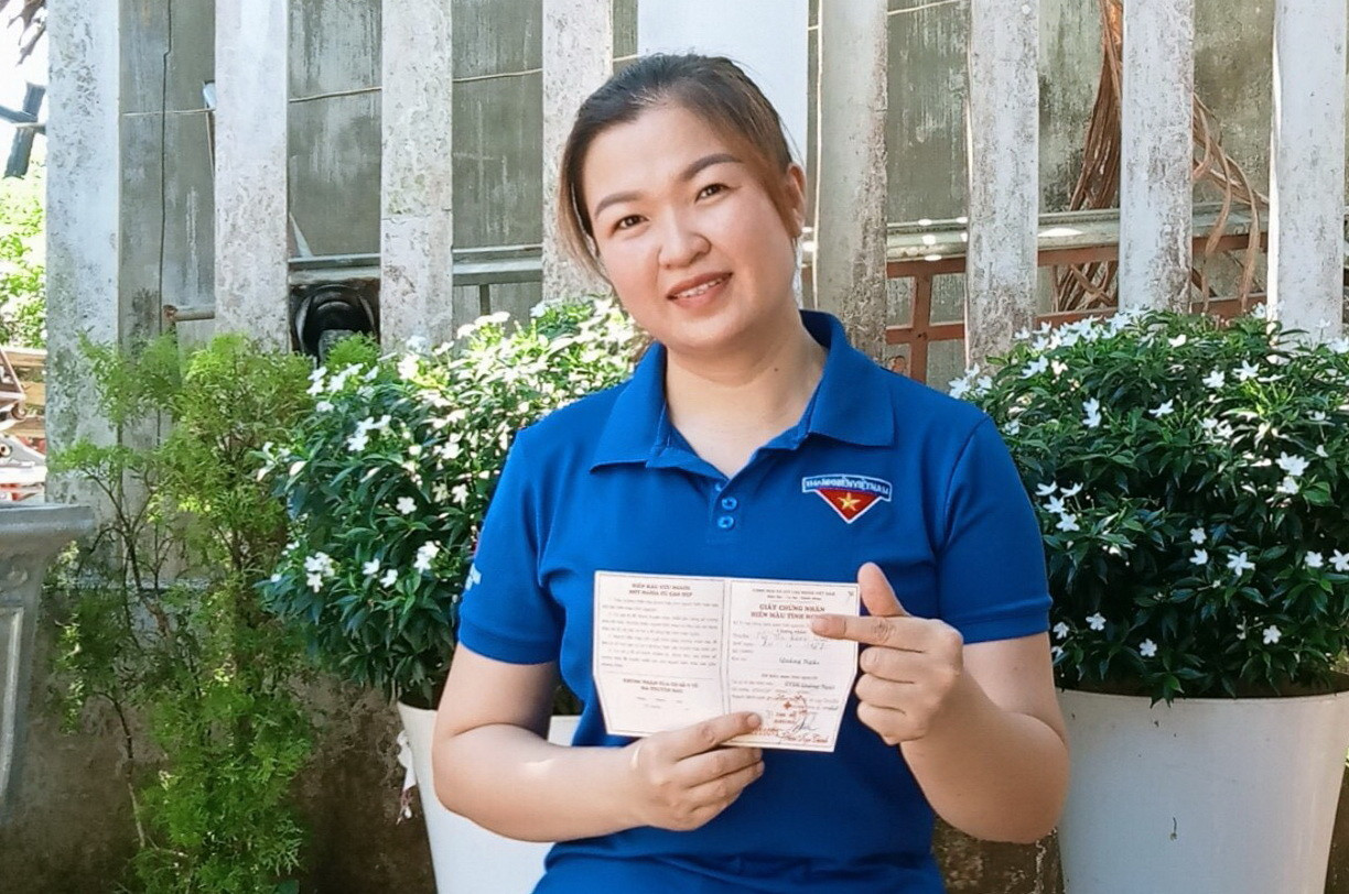 Chị Nguyễn Thị Kim Liên, Ban ATMT tham gia 