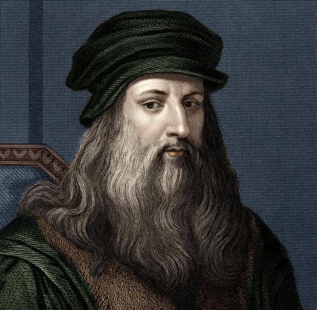 Chân dung đại danh họa Leonardo da Vinci. Ảnh: Znews.