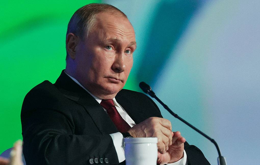 Tổng thống Nga Vladimir Putin. Ảnh: TASS.