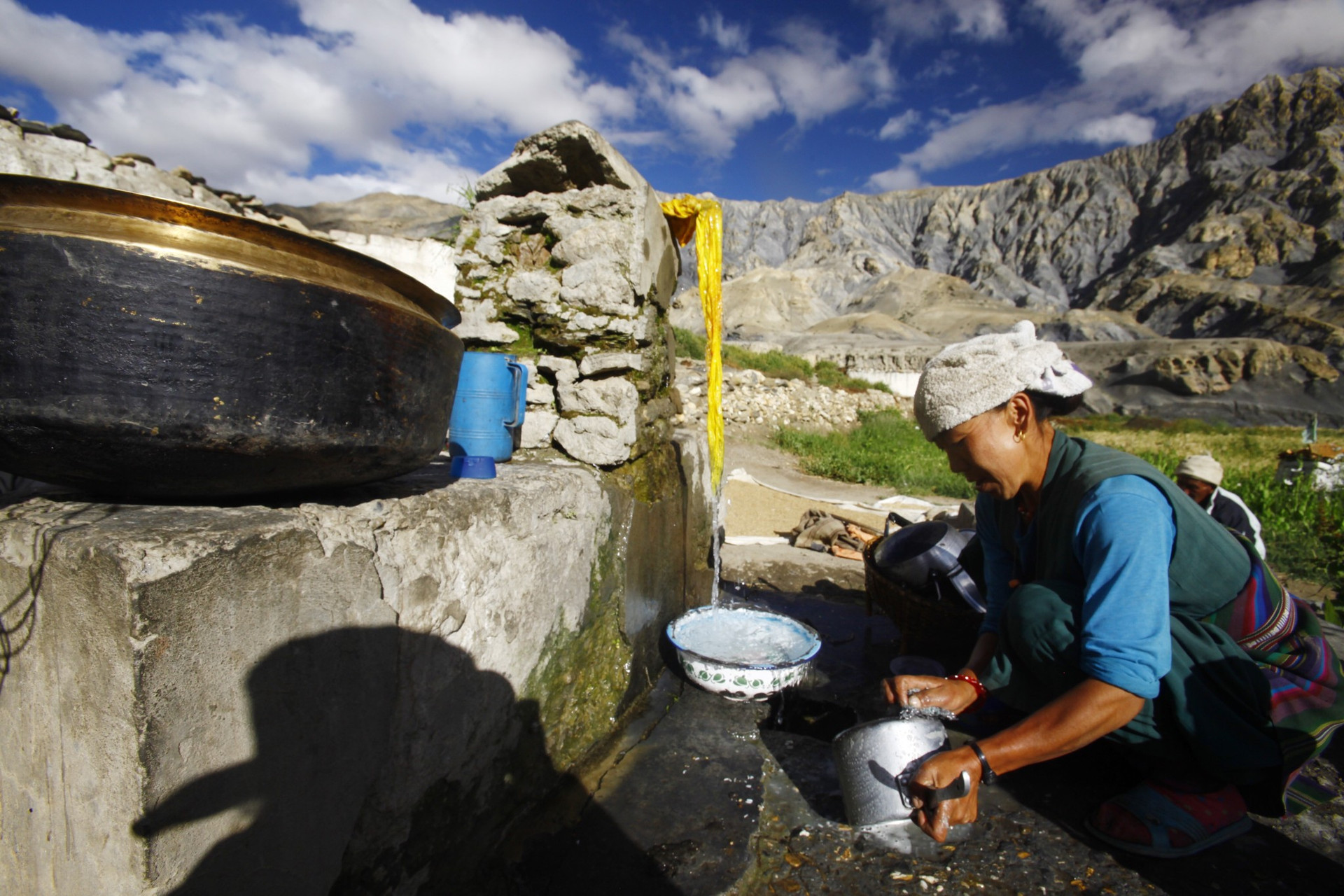 Thạch tín có thể được tìm thấy với nồng độ cao ở các nguồn nước ở Nepal. Ảnh: CNA.