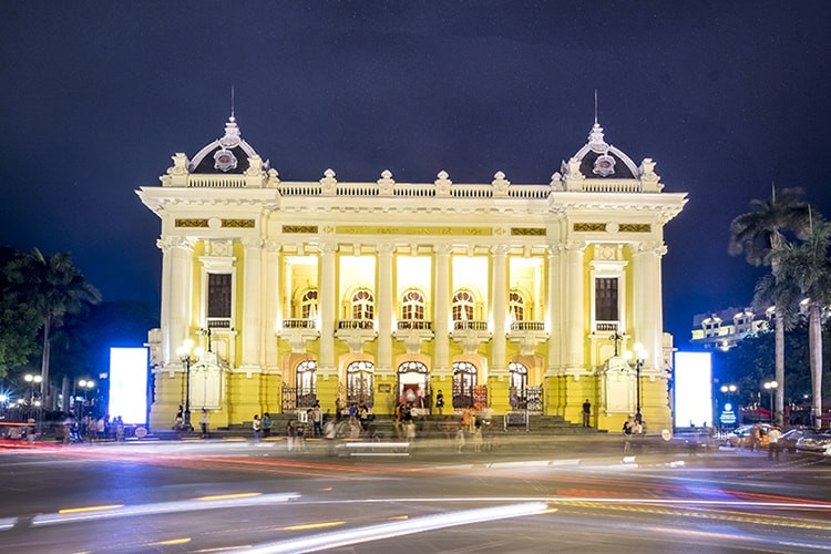 Nhà hát Lớn Hà Nội.