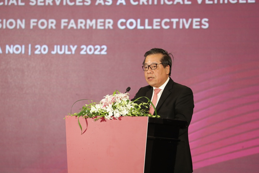 Phó Thống đốc Ngân hàng Nhà nước Việt Nam Nguyễn Kim Anh phát biểu tại Diễn đàn.
