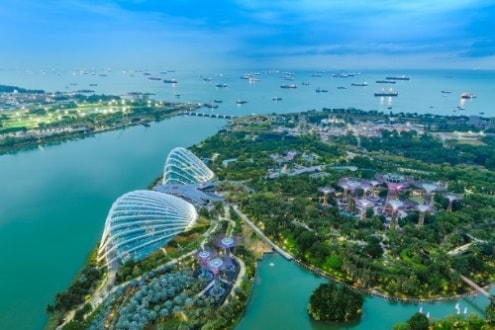 Singapore - một trong những quốc gia đi đầu trong phát triển đô thị thông minh thông qua việc ứng dụng công nghệ hiện đại trong quản lý và vận hành.