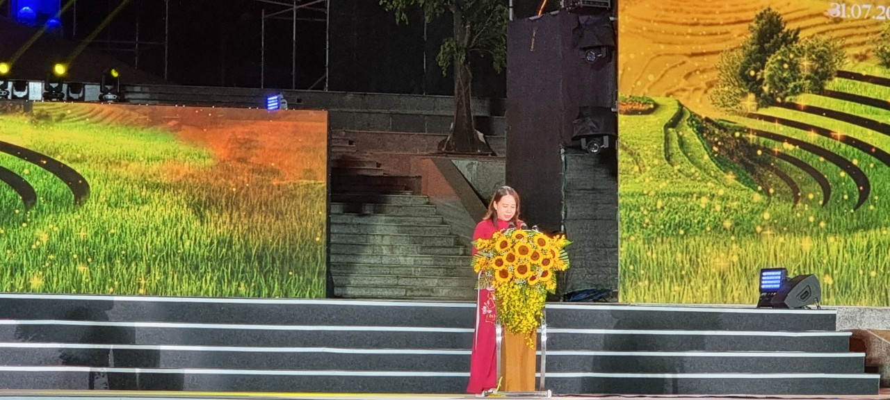 Phó Chủ tịch nước Võ Thị Ánh Xuân phát biểu tải buổi lễ.