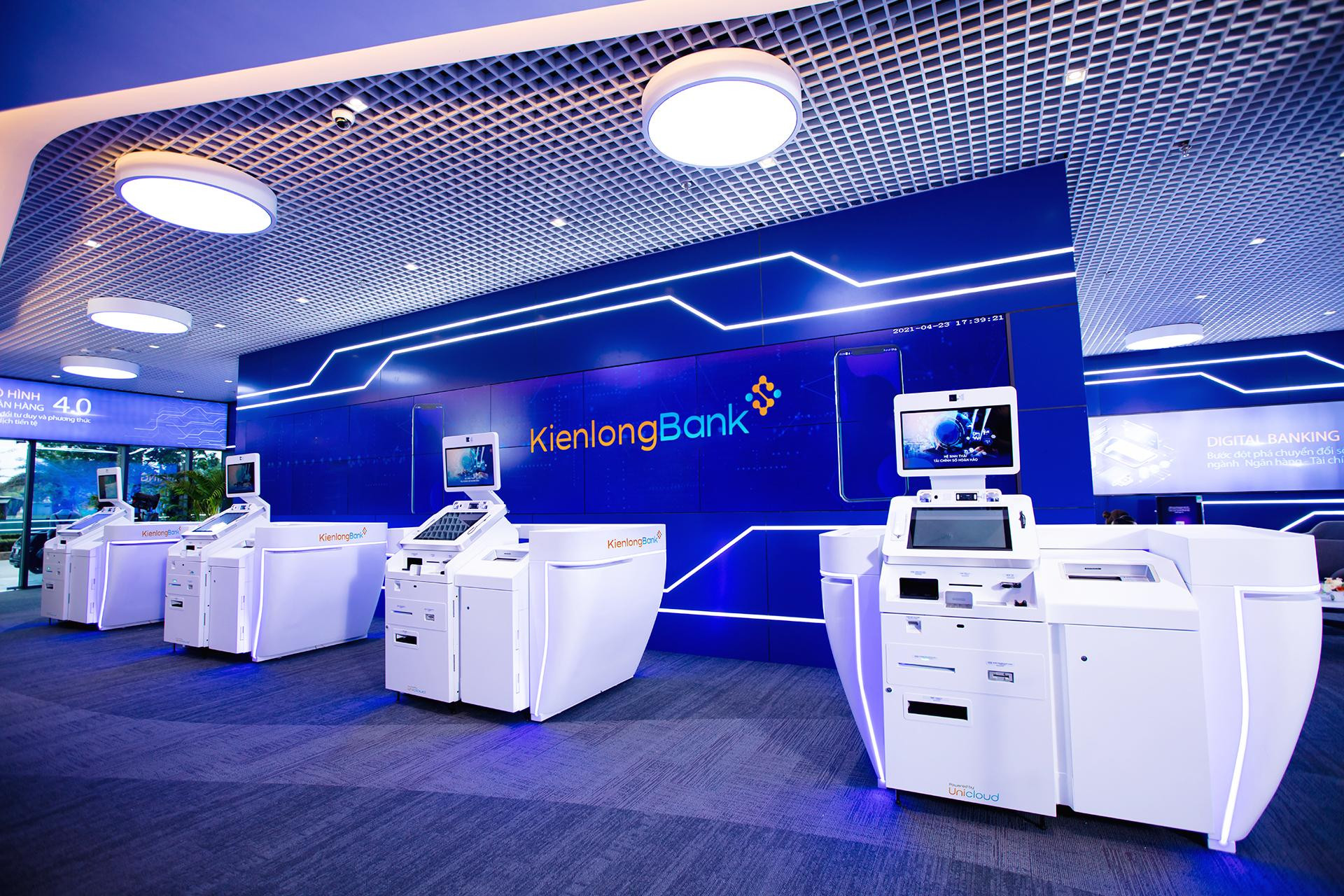 Hệ thống máy STM do KienlongBank và Unicloud Group hợp tác phát triển sẽ tham gia triển lãm “Ngày chuyển đổi số” ngành Ngân hàng năm 2022