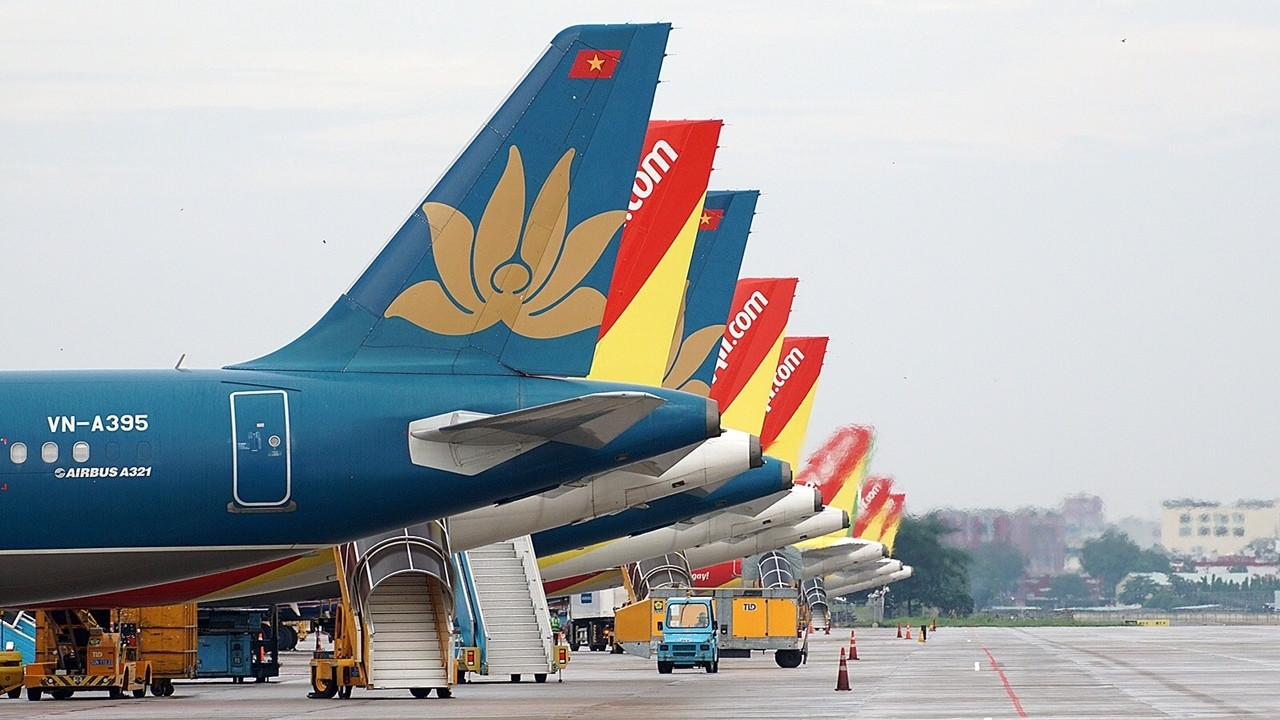 Vietnam Airlines có tỉ lệ số chuyến bay cất cánh chậm giờ cao nhất toàn ngành hàng không với 2.748 chuyến (chiếm 23,7%). Ảnh minh họa