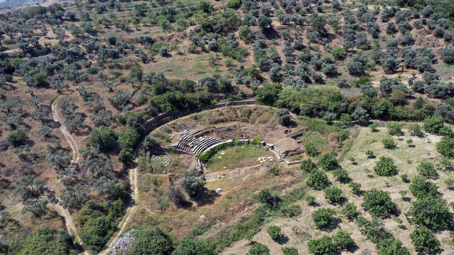 Khu vực khảo cổ Đền thờ Zeus ở thành phố Magnesia. Ảnh: Greek.