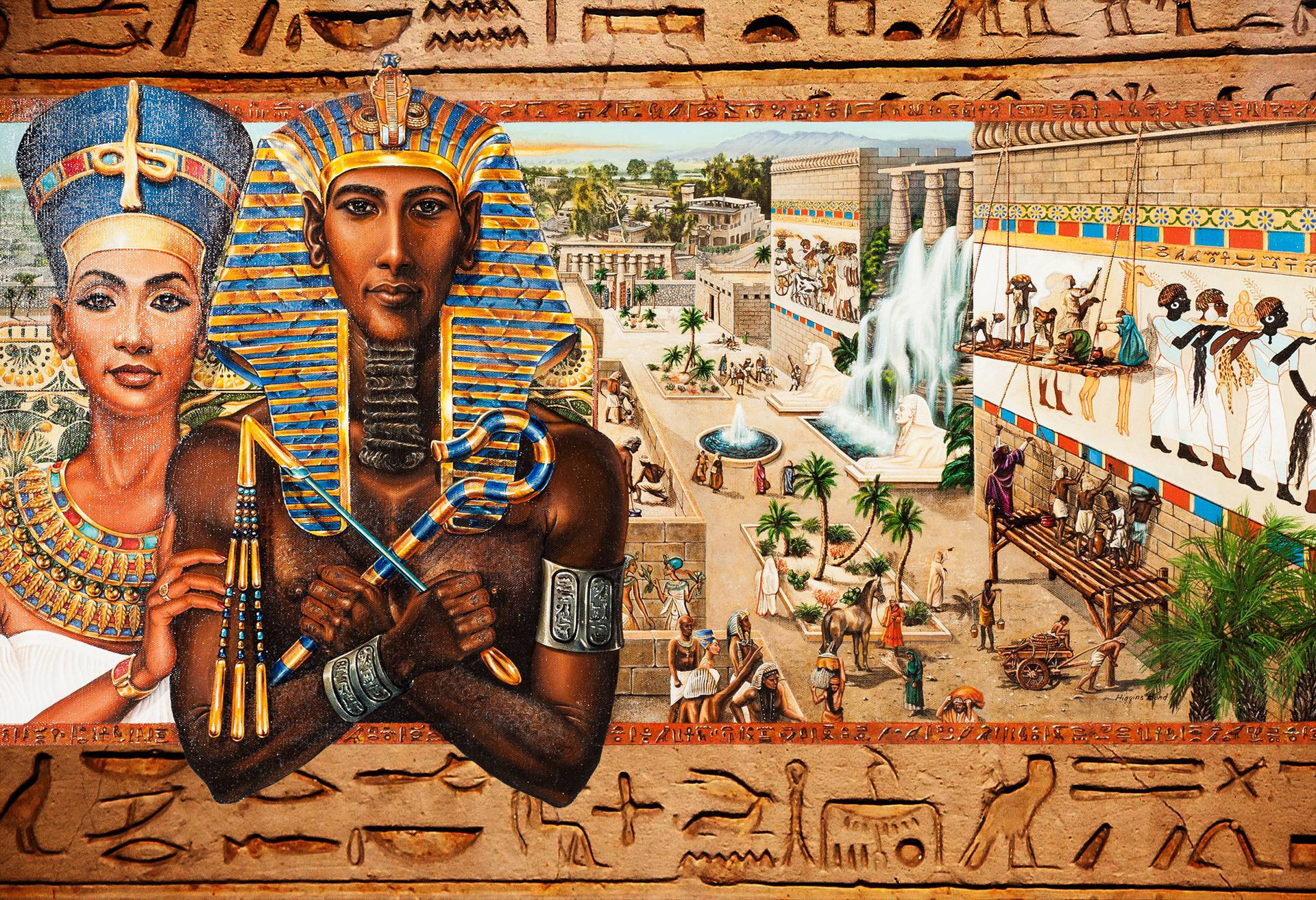 Nền văn minh Ai Cập cổ đại. Ảnh: History. 