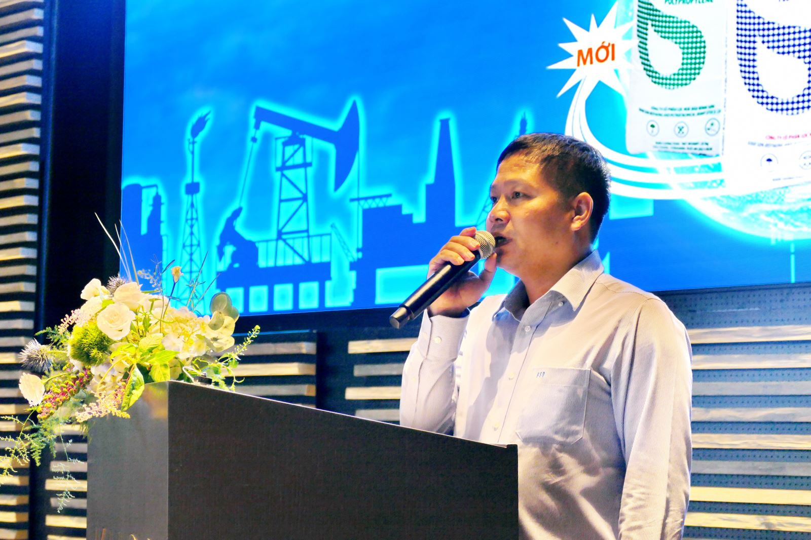 Tổng Giám đốc BSR Bùi Ngọc Dương phát biểu khai mạc hội thảo.