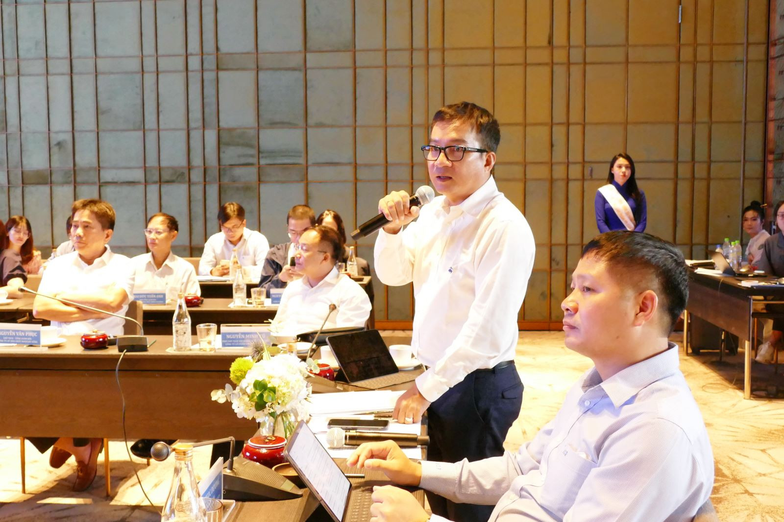 Phó Tổng Giám đốc BSR Nguyễn Việt Thắng phát biểu tại hội thảo.
