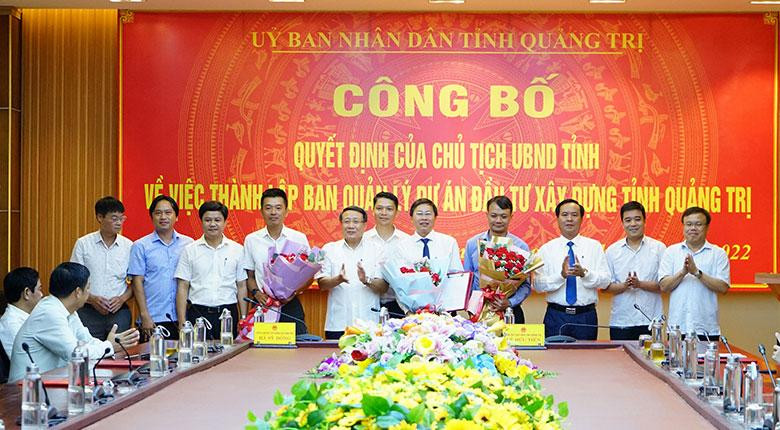 Ban QLDA ĐTXD tỉnh Quảng Trị được thành lập dựa trên việc sáp nhập nhiều đơn vị (Ảnh: quangtri.gov.vn).