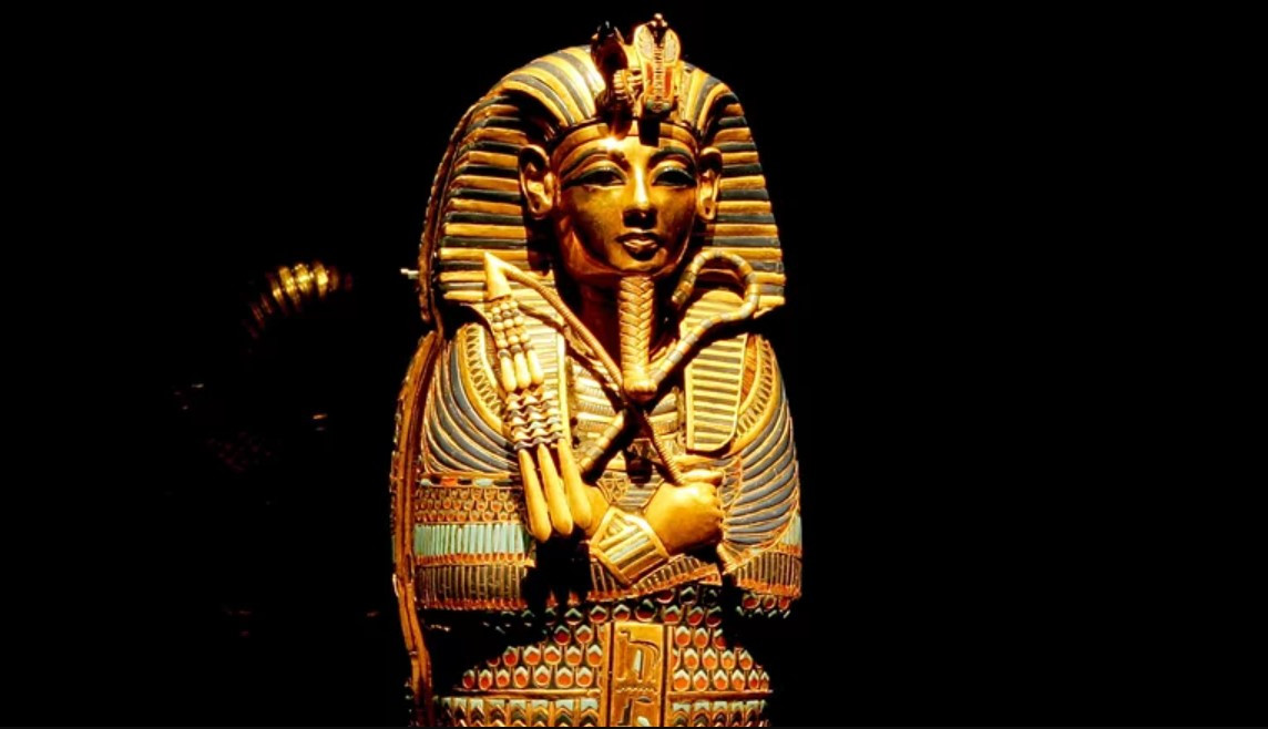 Pharaoh Ai Cập Tutankhamen. Ảnh: Grunge.
