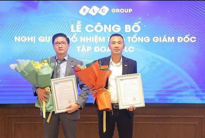 Ông Lê Doãn Linh (trái) và ông Nguyễn Chí Công (phải). Ảnh: FLC.