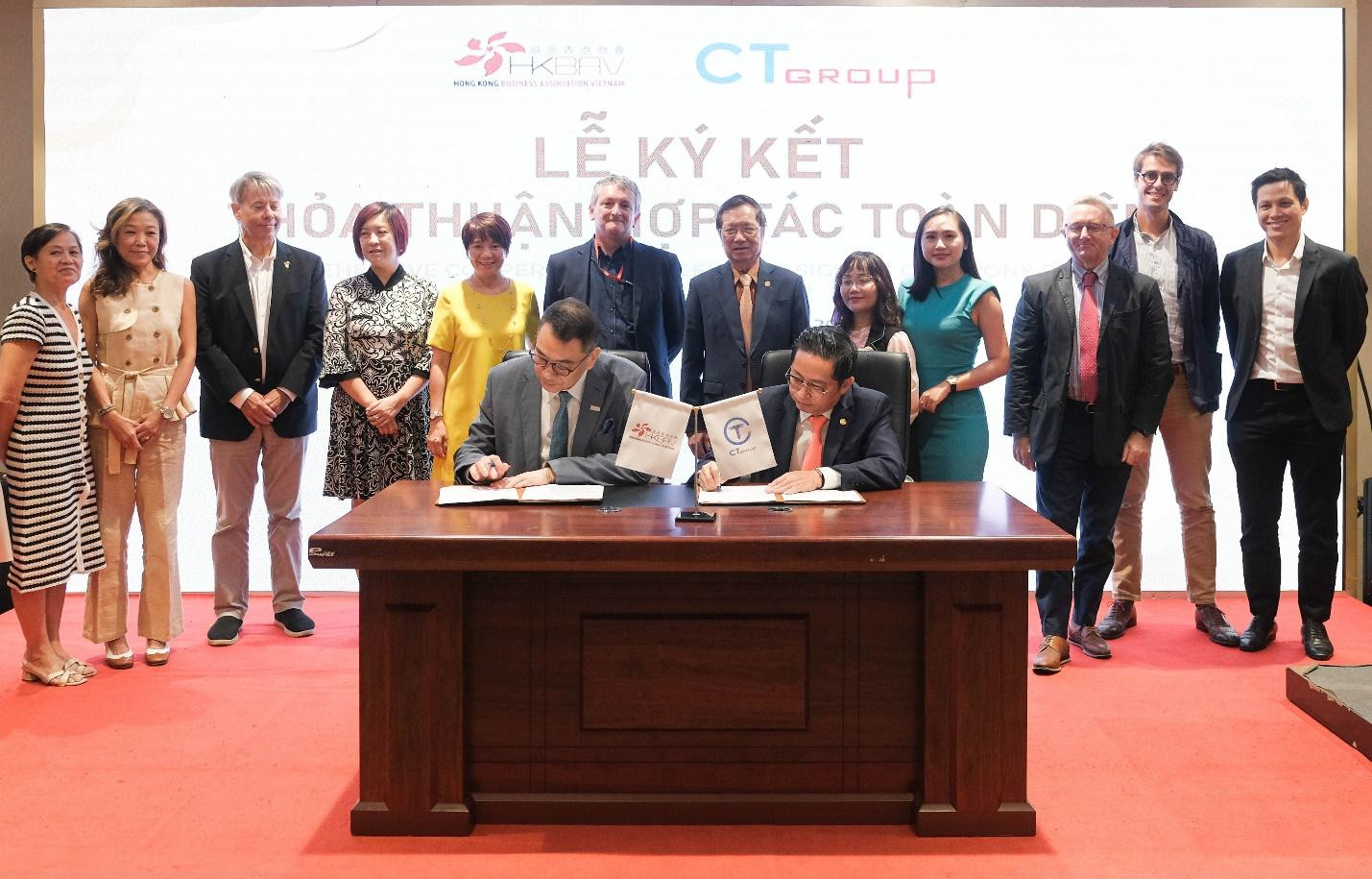 Hiệp Hội Doanh nghiệp Hồng Kông Việt Nam sẽ đồng hành với CT Group mở rộng cơ hội đầu tư quốc tế.