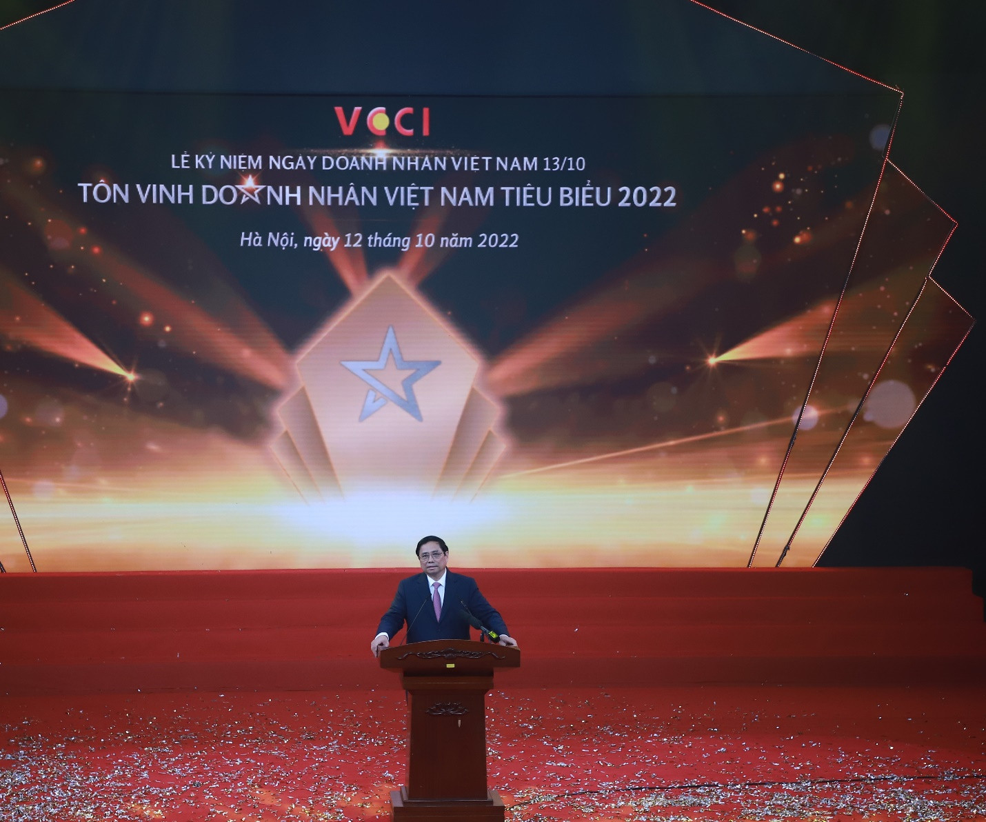 Thủ tướng Chính phủ Phạm Minh Chính phát biểu chỉ đạo tại buổi Lễ.