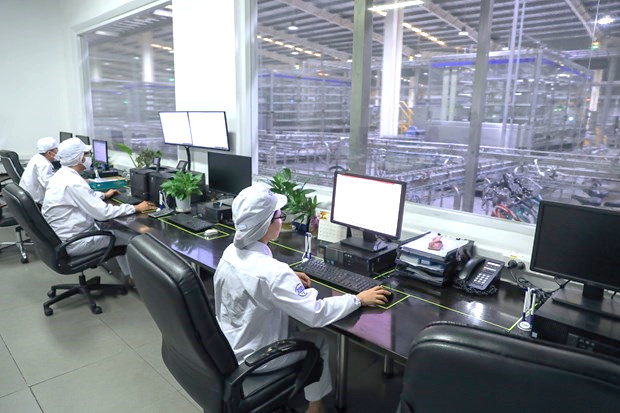 Các nhà máy của Vinamilk đều có tính tự động hóa, quản lý trung tâm, giúp nâng cao chất lượng sản phẩm, tối ưu hóa sản xuất.