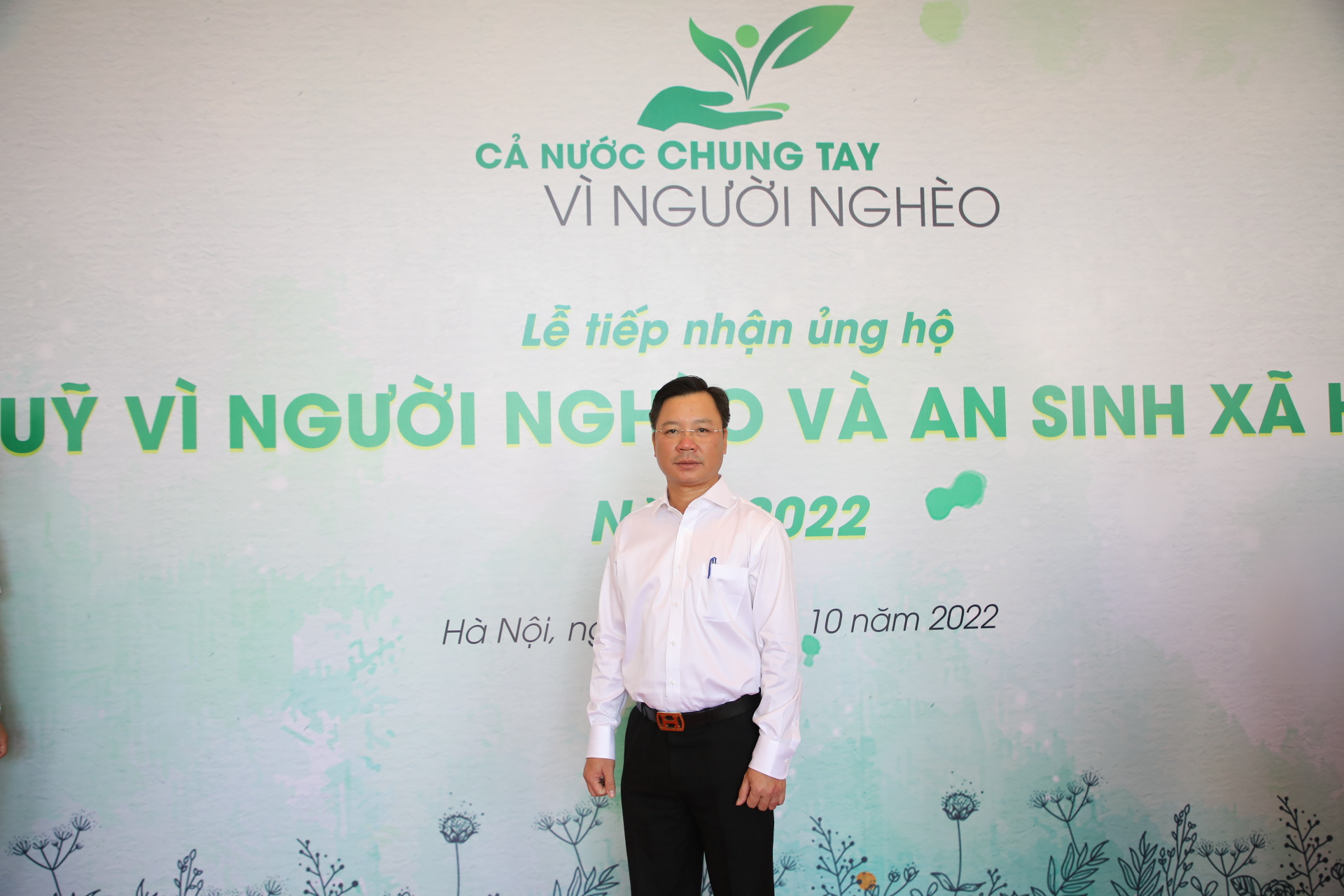 Ông Nguyễn Sỹ Trường, Phó Chủ tịch Ủy ban MTTQ thành phố Hà Nội.